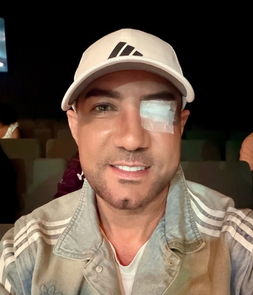 Marcos Yaroide revela que fue sometido a cirugía de emergencia por desprendimiento de retina