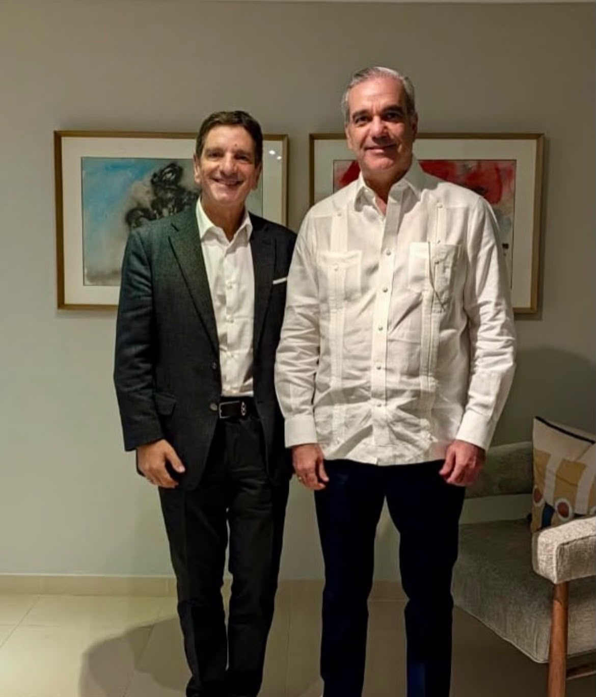 Abinader recibe a presidente de Google Cloud para América Latina y abordan transformación digital en RD