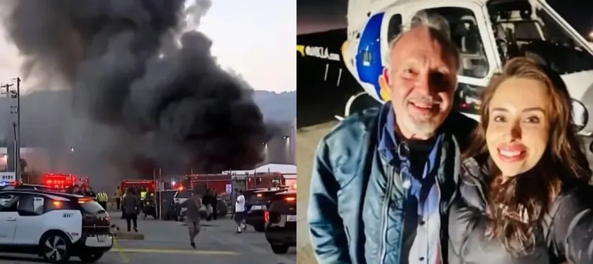 Tragedia en Los Ángeles: mueren periodista y piloto tras estrellarse helicóptero de NBC4 y Telemundo 52