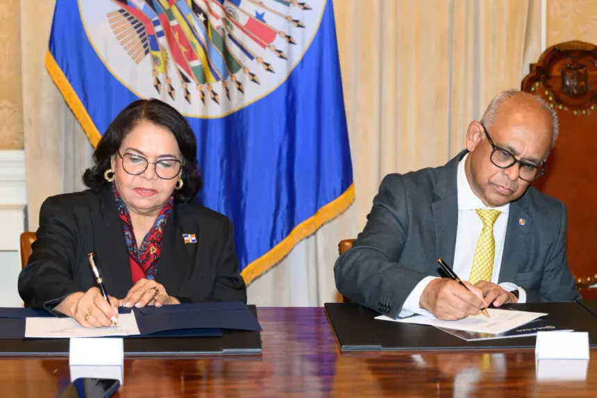 Cámara de Cuentas y OEA firman acuerdo estratégico para fortalecer la fiscalización y combatir la corrupción