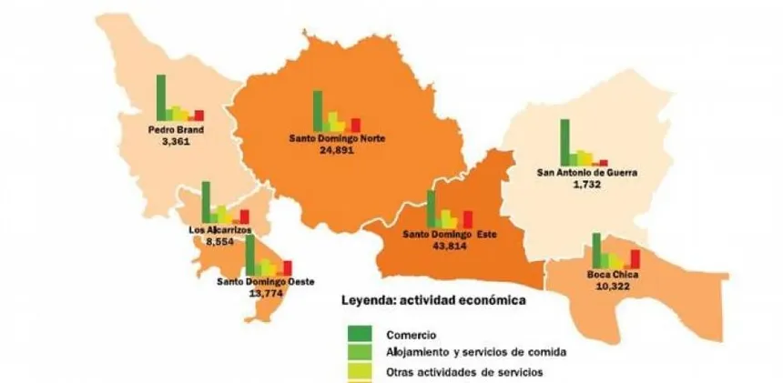 Santo Domingo duplicó su cantidad de municipios en dos décadas