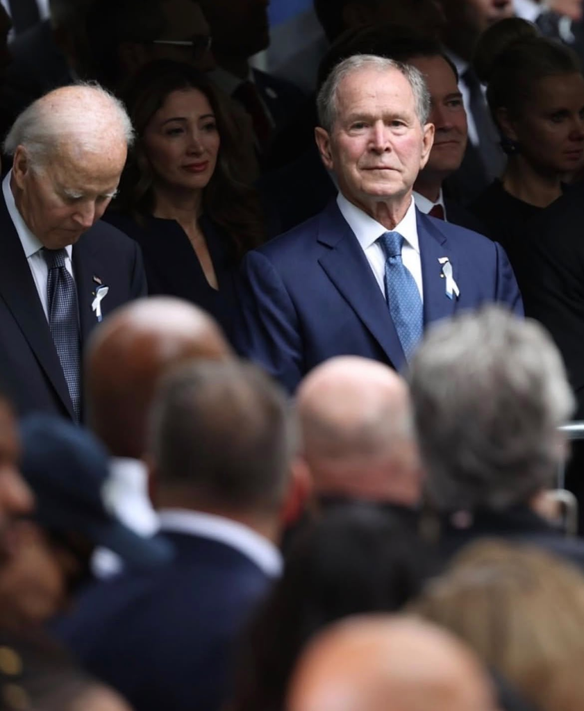 Cuatro expresidentes de EE. UU. se reúnen en Ground Zero para conmemorar 25 años del 11-S