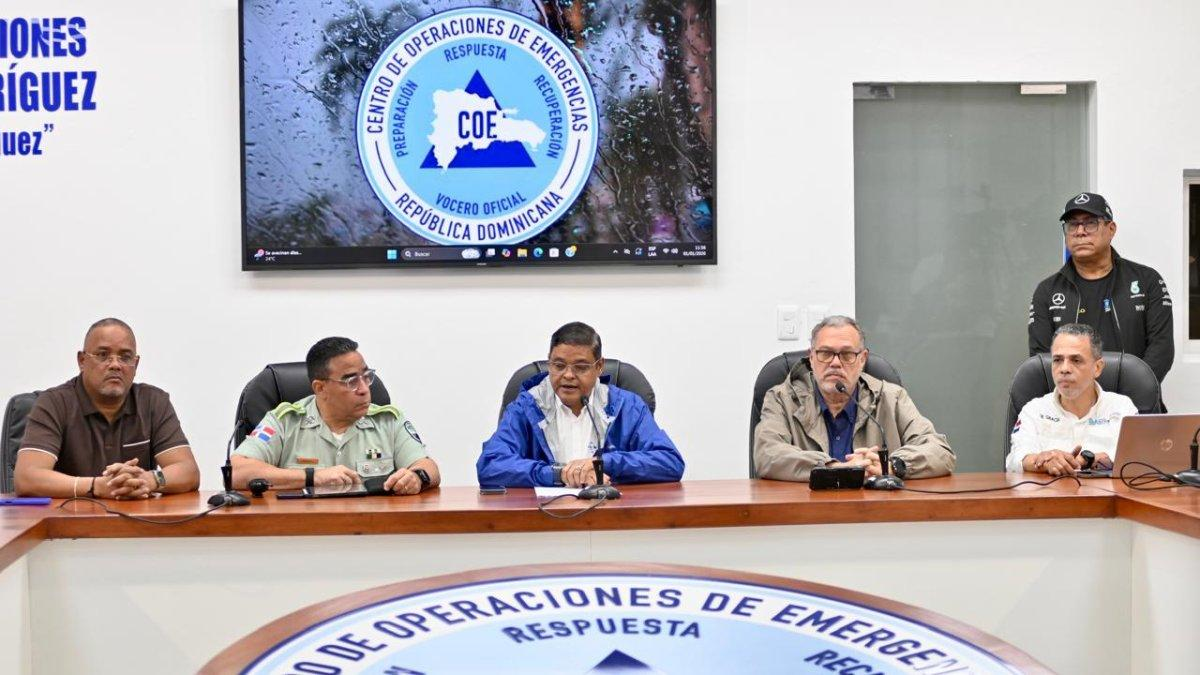 Puerto Plata, Santiago y Espaillat entre las provincias señaladas por las lluvias; autoridades mantienen vigilancia preventiva