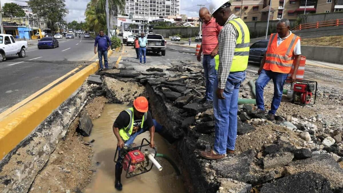 CAASD casi duplica las reparaciones de averías durante el primer cuatrimestre y busca mejorar el servicio de agua