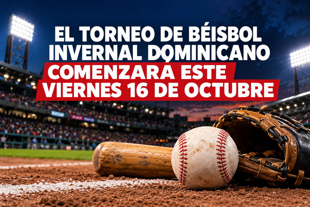 El torneo de béisbol invernal dominicano comenzará este viernes 16 de octubre